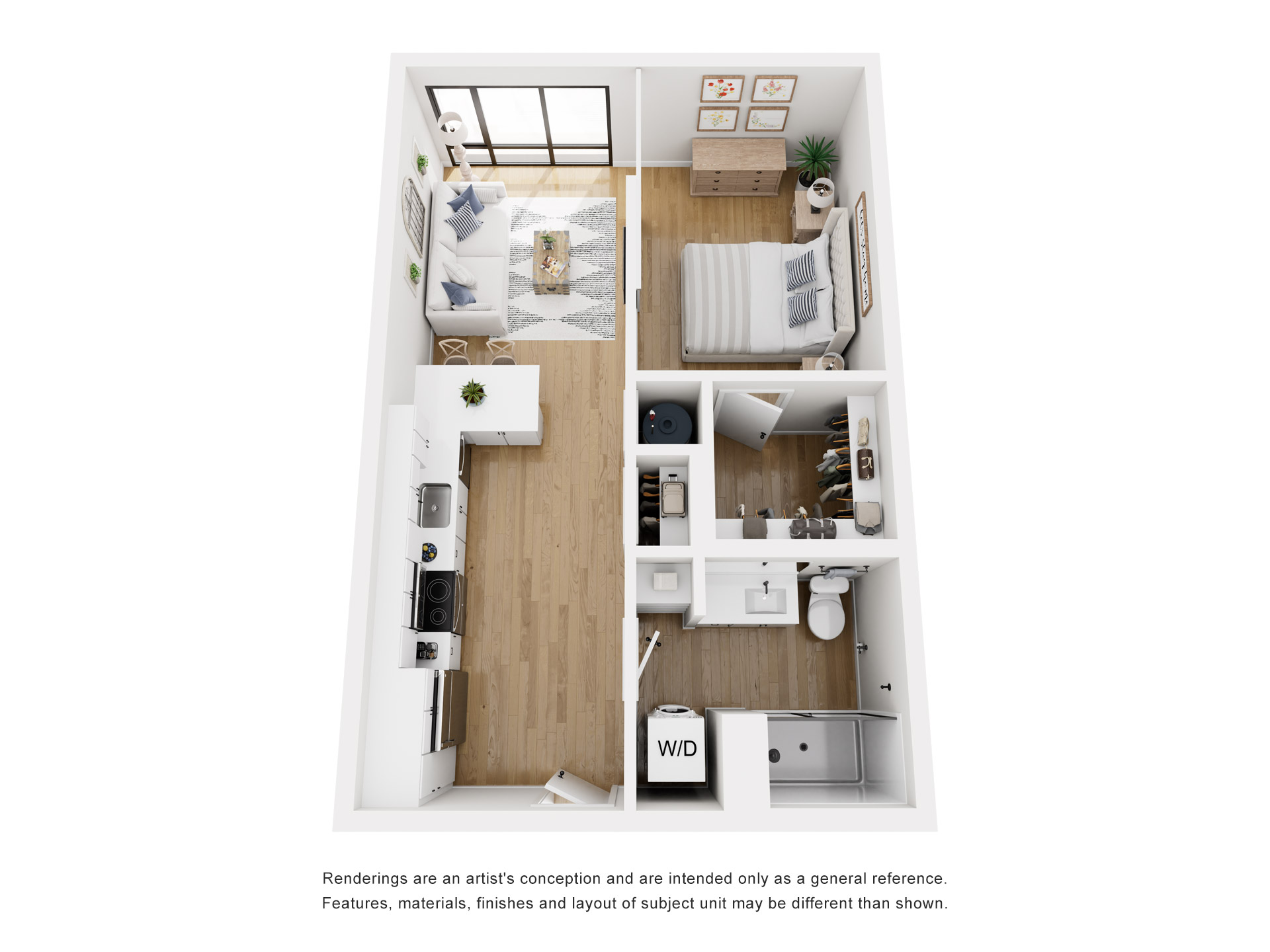 Floor plan layout diagram for S3-644
